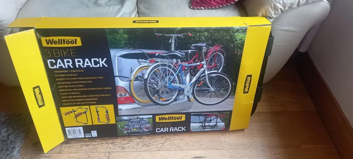 3 Bike Car Rack - New