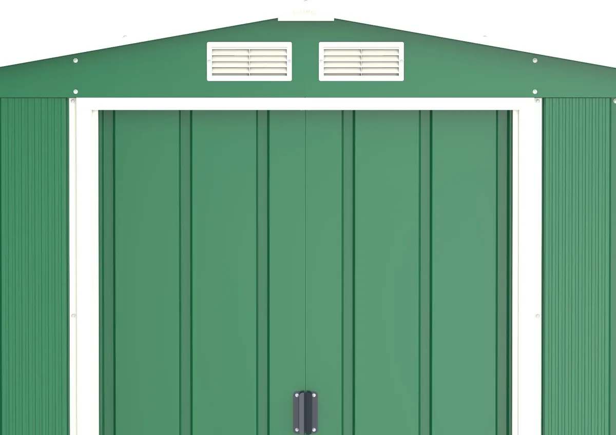 ECO 8x8 Steel Garden Shed + Floor Kit & FreeDelive - Image 4
