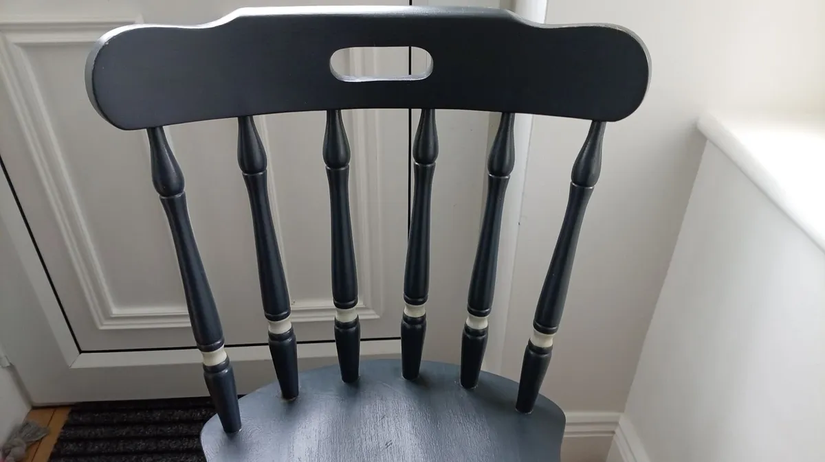 Wooden Chairs x4 - Image 2