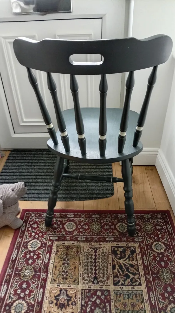 Wooden Chairs x4 - Image 3