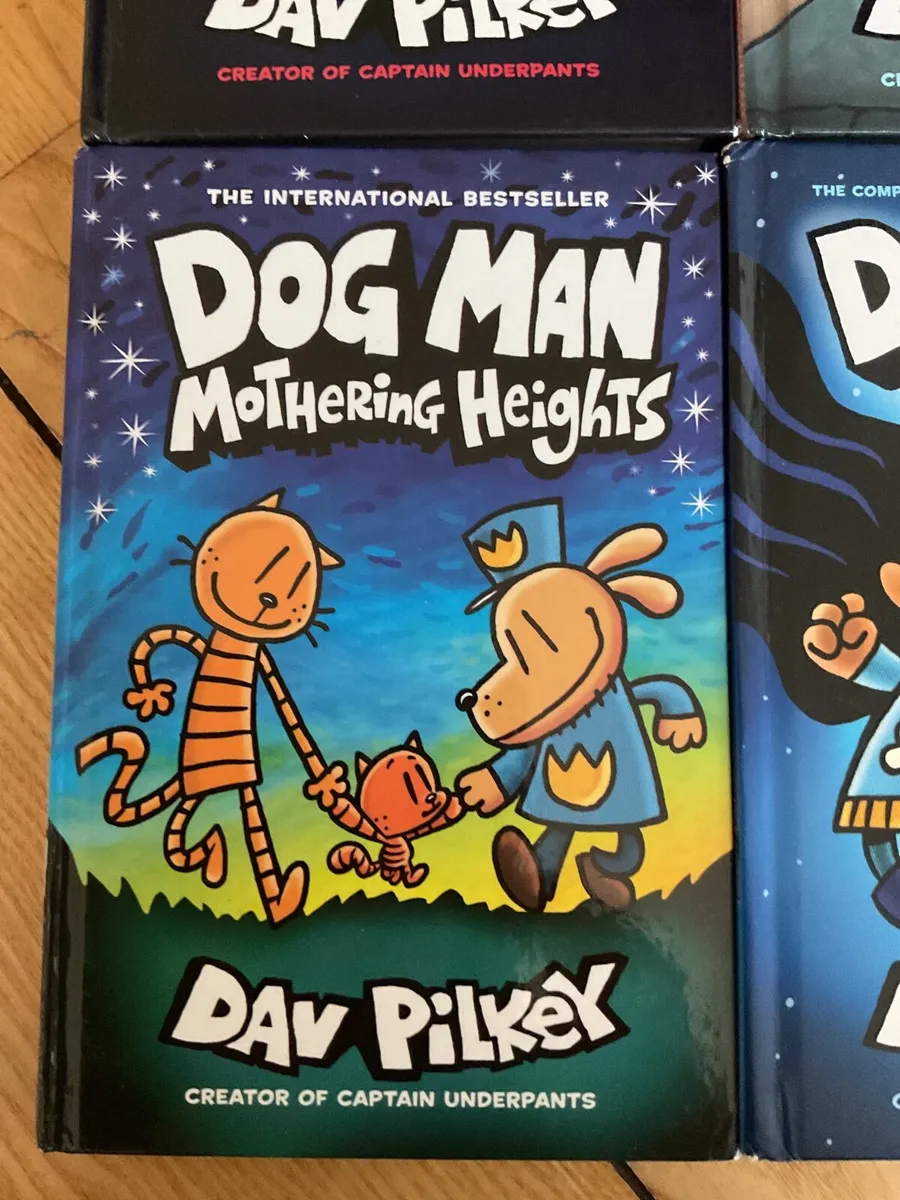 Dog Man Hard Back Books x 6 - Image 2