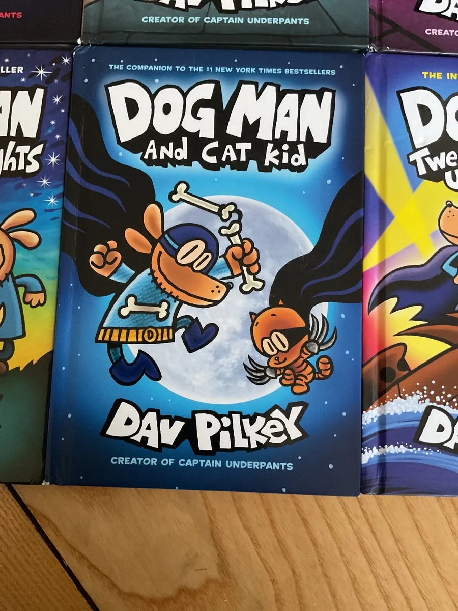 Dog Man Hard Back Books x 6 - Image 3