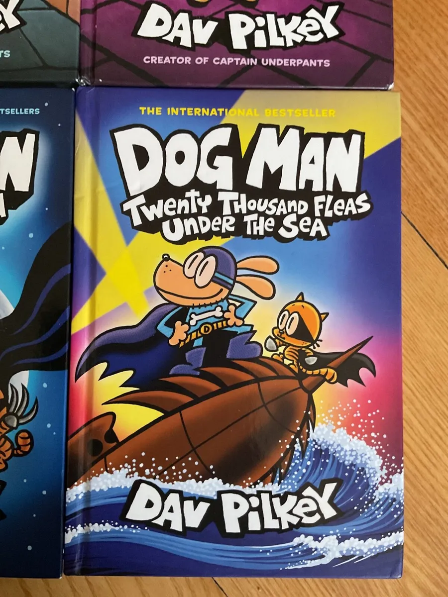 Dog Man Hard Back Books x 6 - Image 4