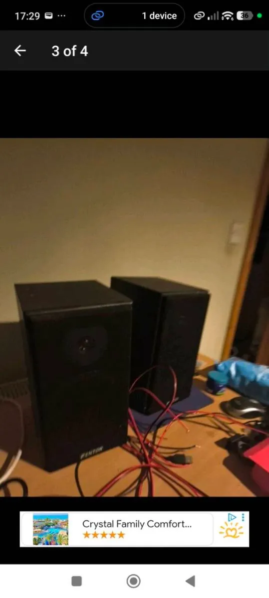 Fenton speakers for home use with RCA cables - Image 1