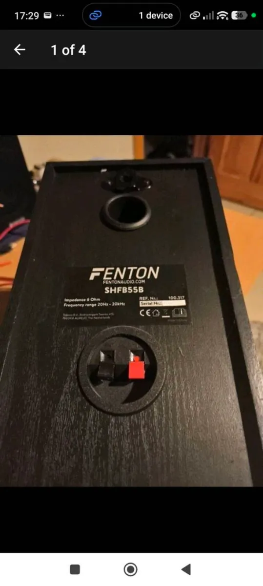 Fenton speakers for home use with RCA cables - Image 3