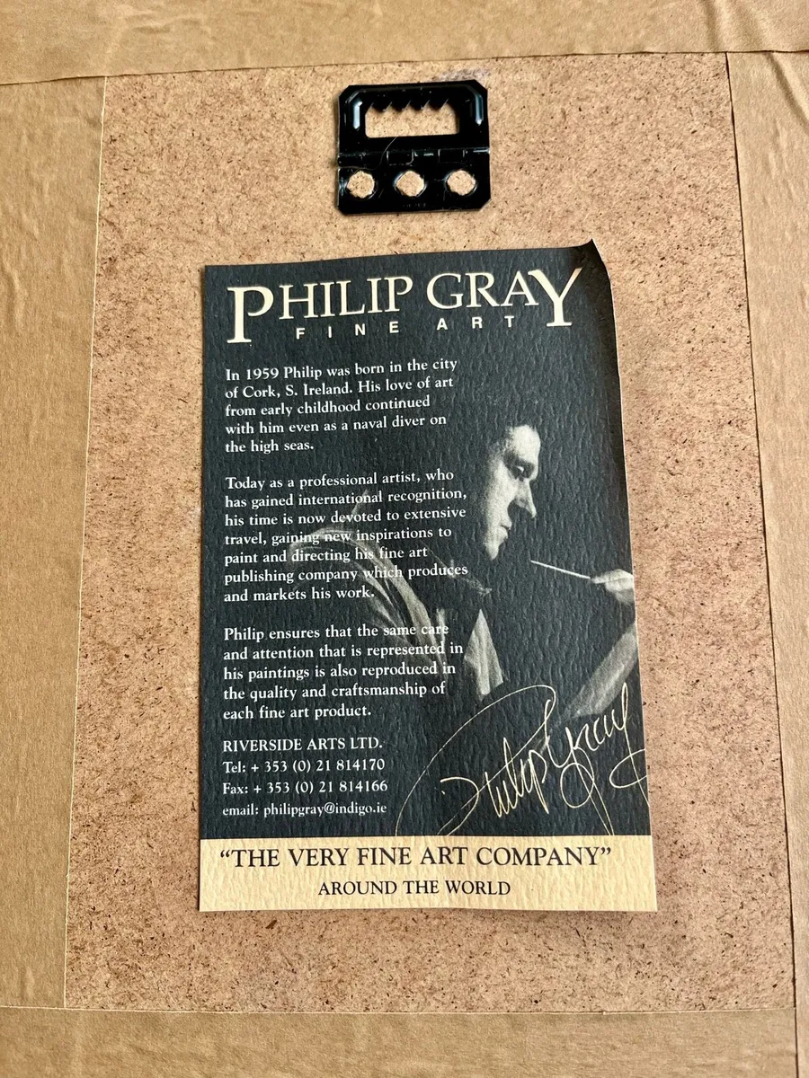 Philip Gray Framed Limited Watercolour Print - Image 4