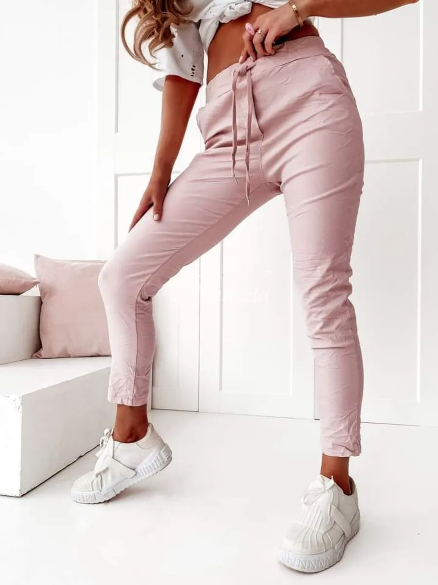 ladies italian stretch trousers 10/16 - Image 4