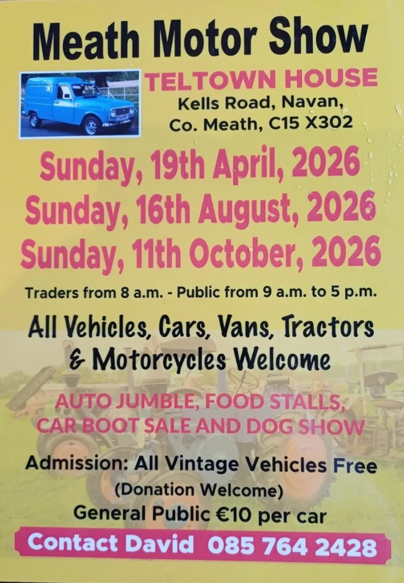Meath Motor Show Teltown Co. Meath - Image 3