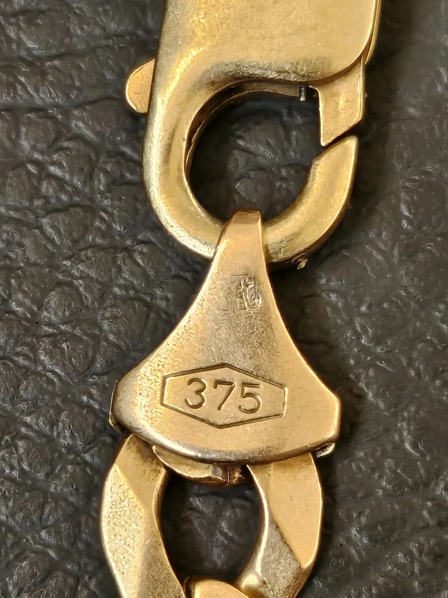 Heavy 9ct gold chain - Image 2