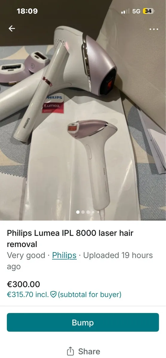 IPL Philips Lumea 8000 prestige - Image 3