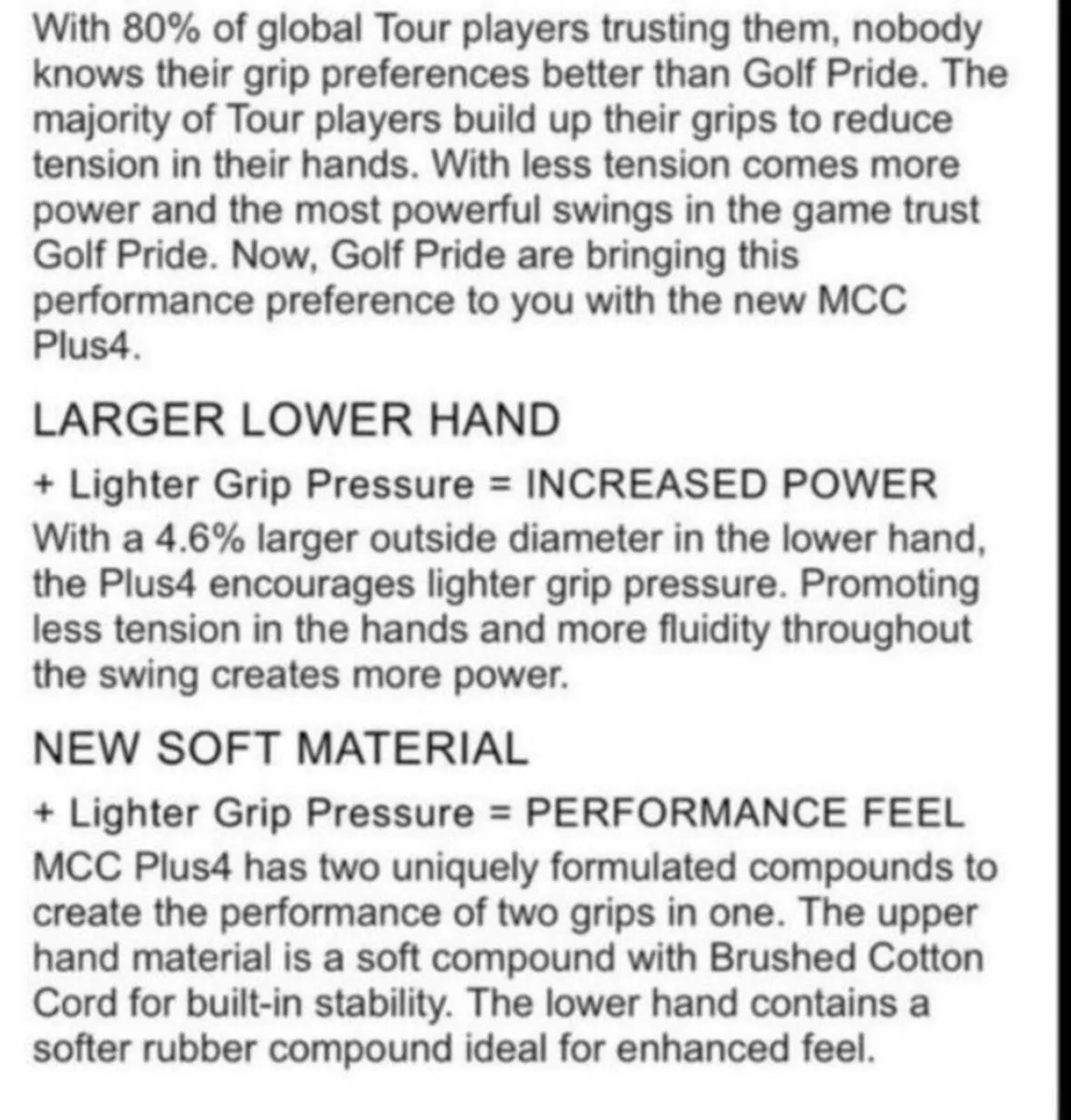 (10) Midsize Golf Pride Align Grips - Image 3