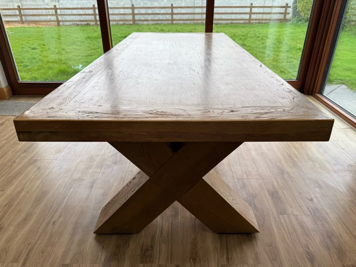 Maximus Oak Dining Table - Image 1