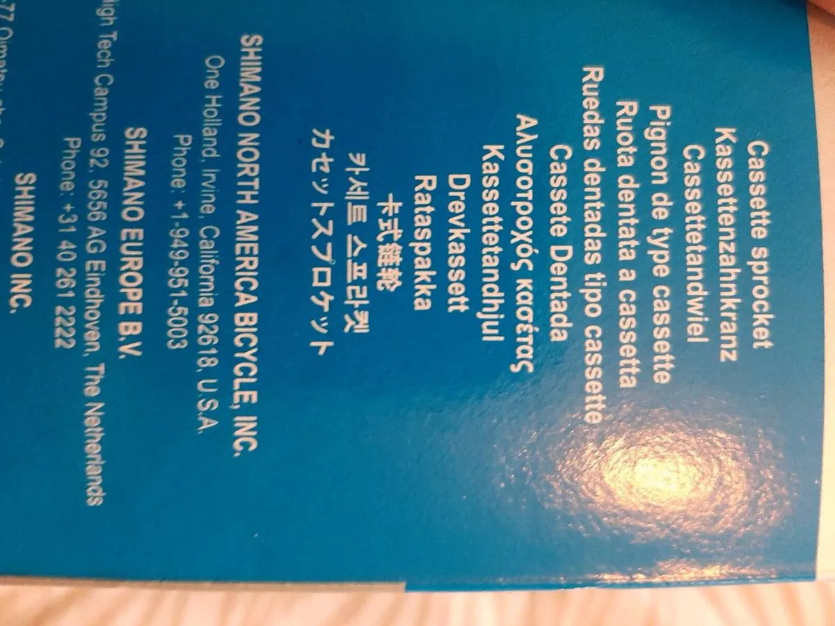 Shimano cassette 8 speed new - Image 4