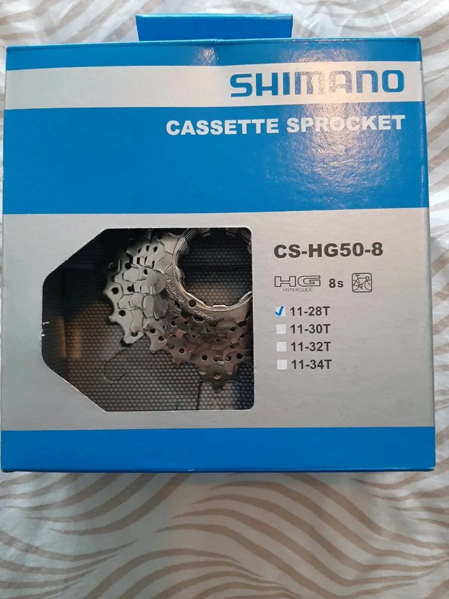Shimano cassette 8 speed new - Image 1