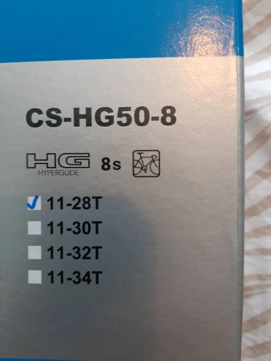 Shimano cassette 8 speed new - Image 2