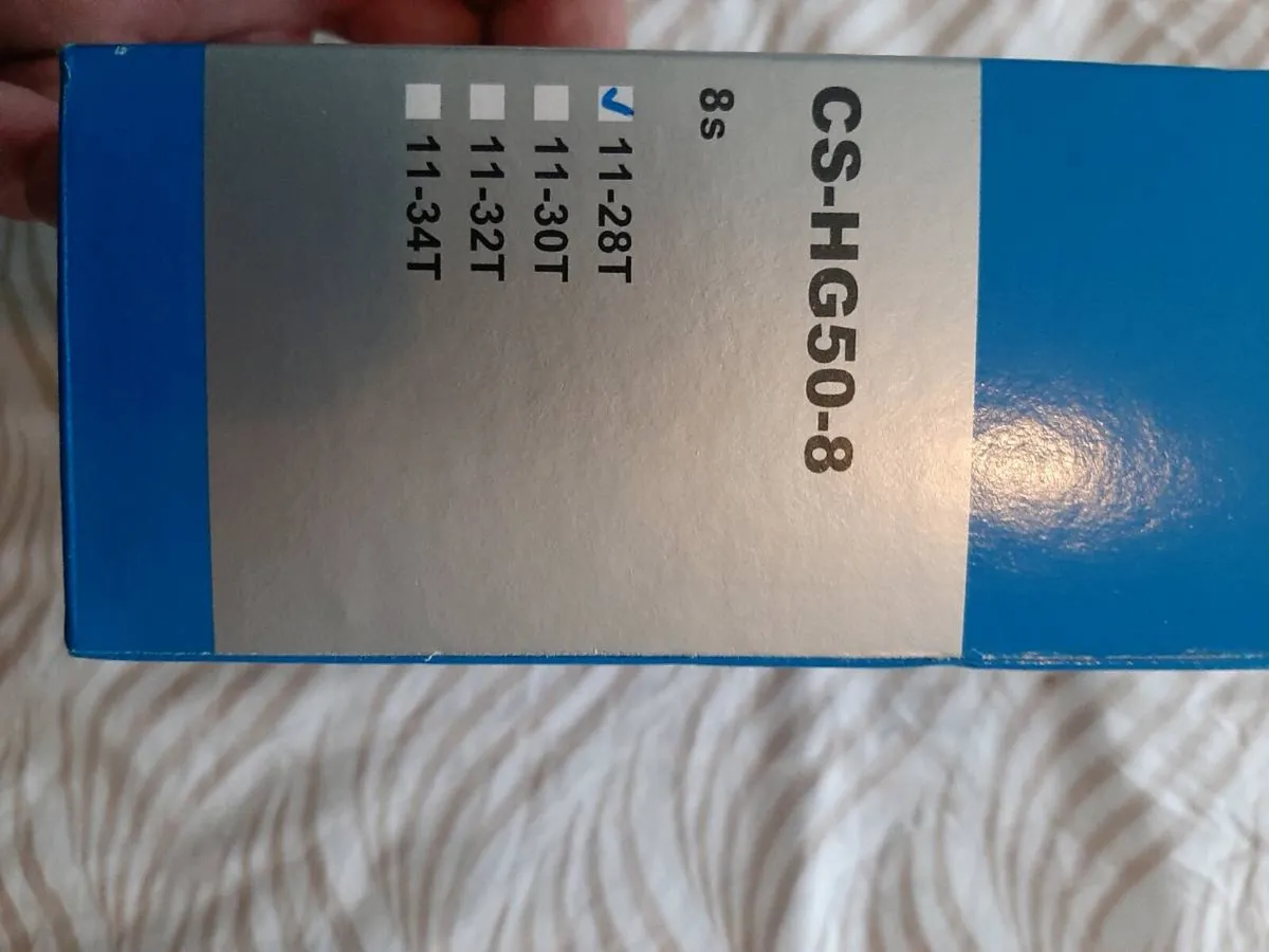 Shimano cassette 8 speed new - Image 3