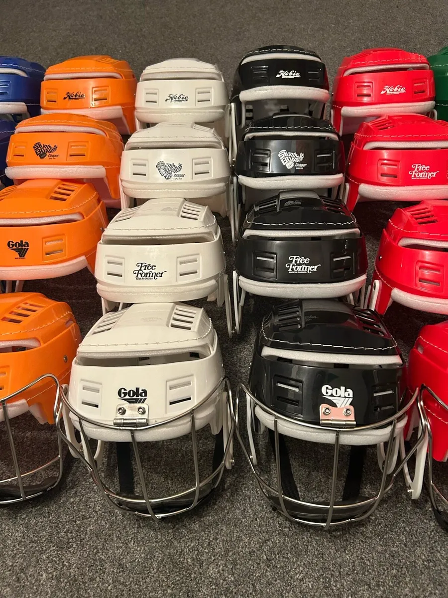 Oldstyle retro hurling helmets - Image 3