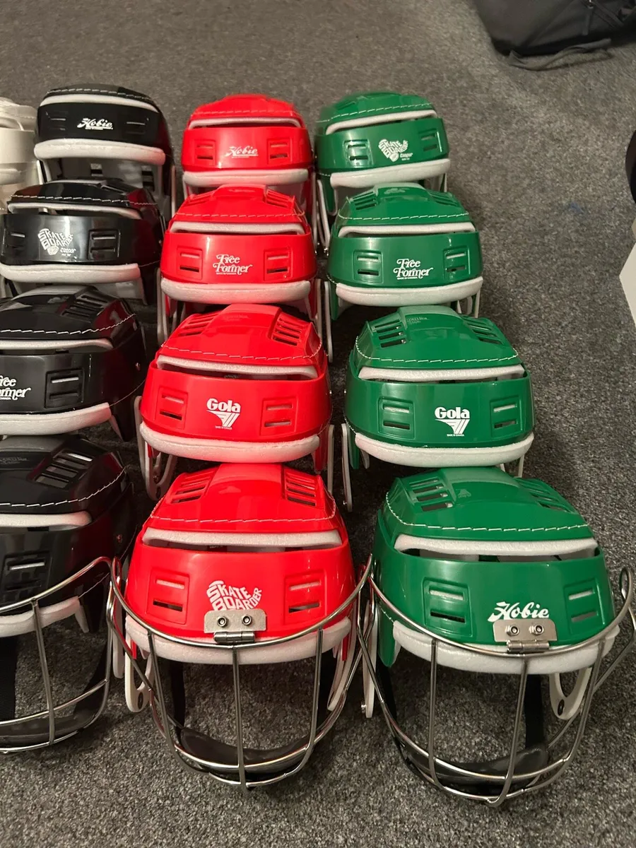 Oldstyle retro hurling helmets - Image 4