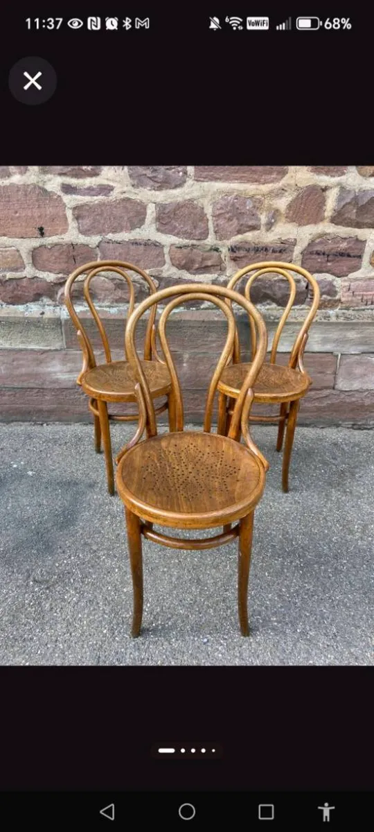 Vintage Bistro Chair / Dining Chair - Image 3