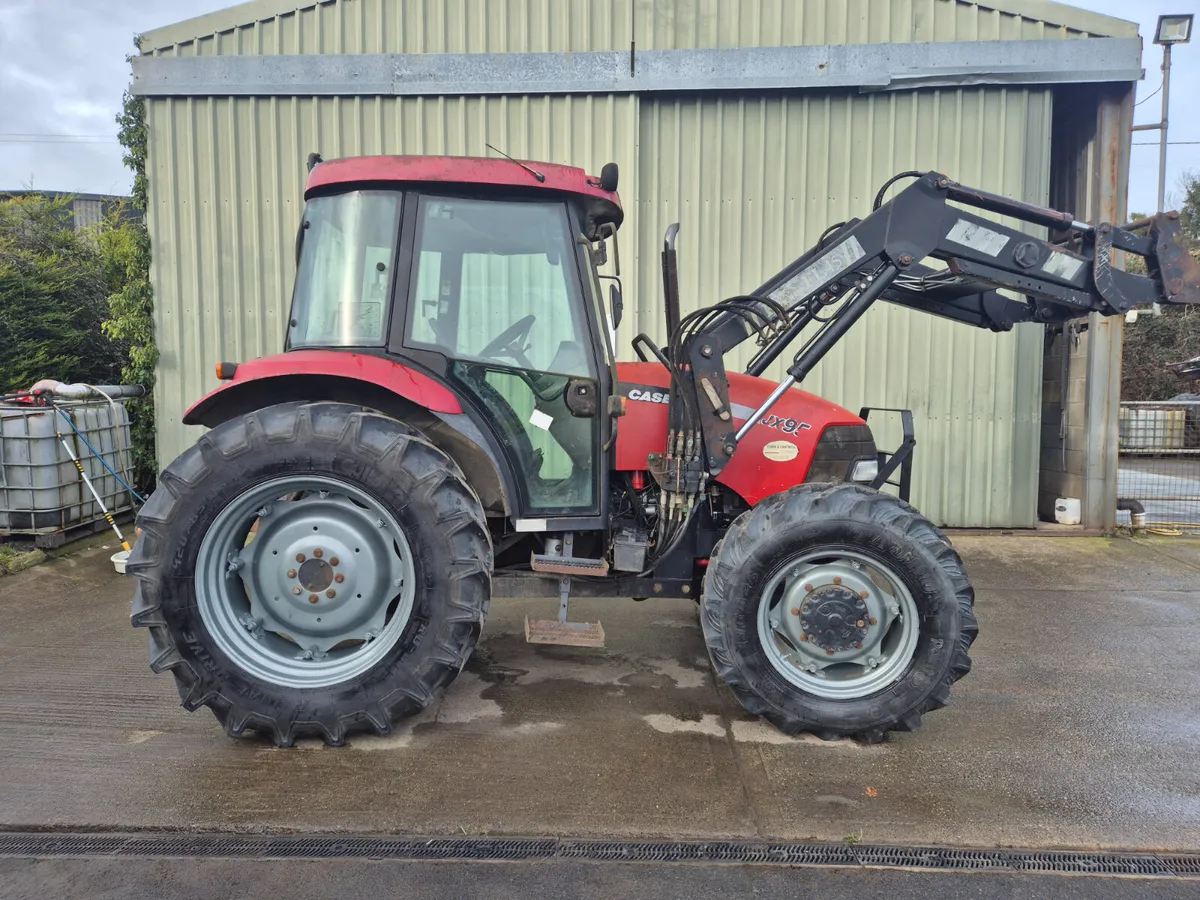 CASE JX 95 & FRONT LOADER - Image 1