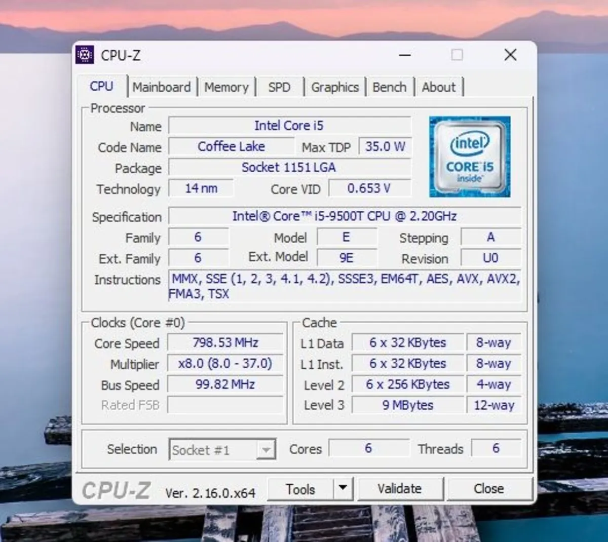 Win 11 i5 9th Gen Micro PC Office 24 16GB RAM 24" - Image 3
