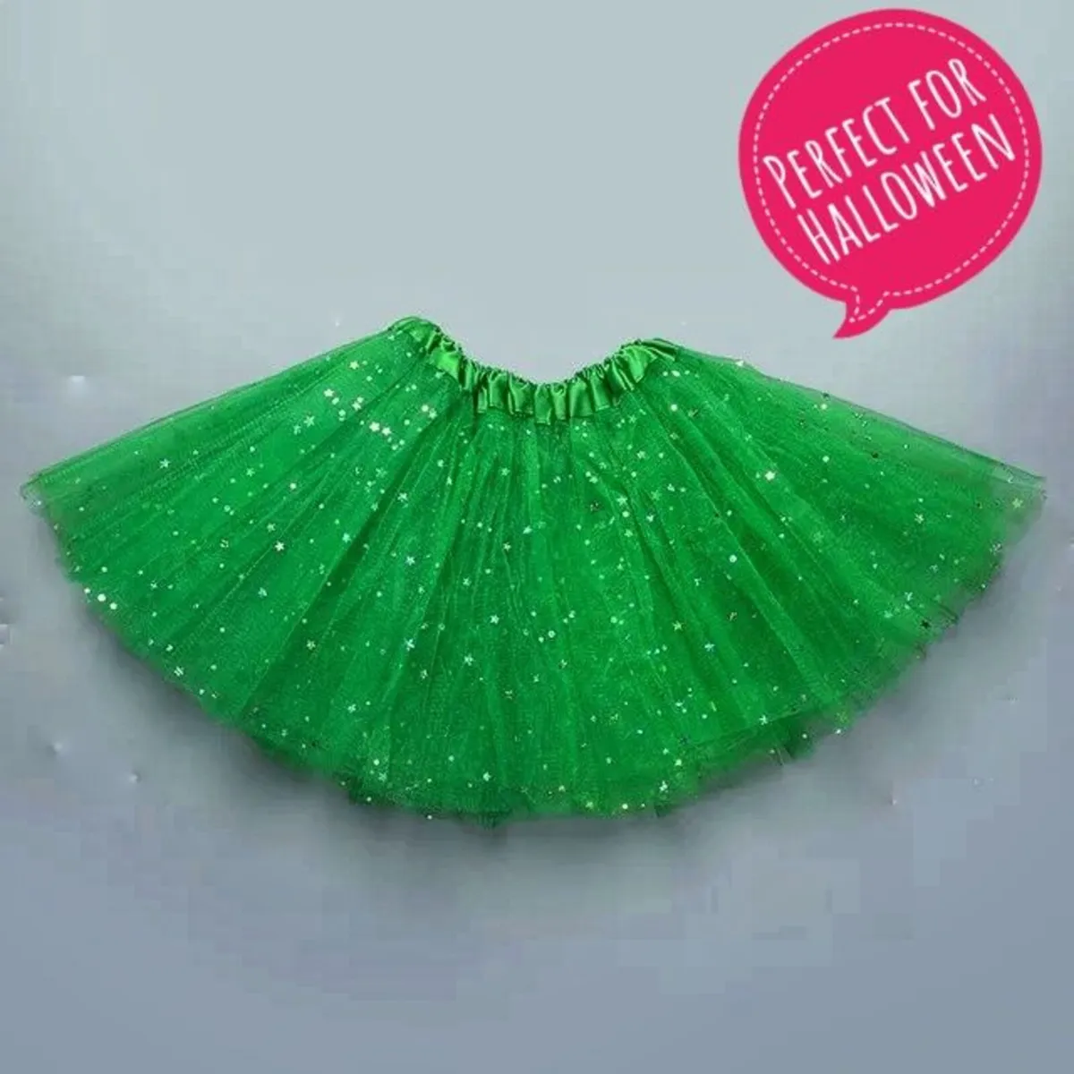 Children's blue tulle skirt one size - Image 4