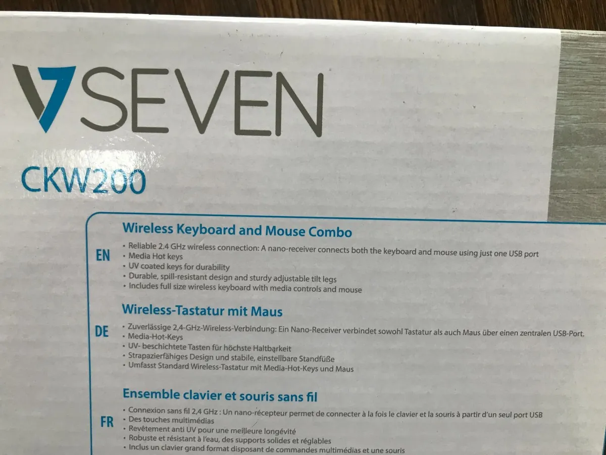 Wireless Keyboard and Mouse - Image 2