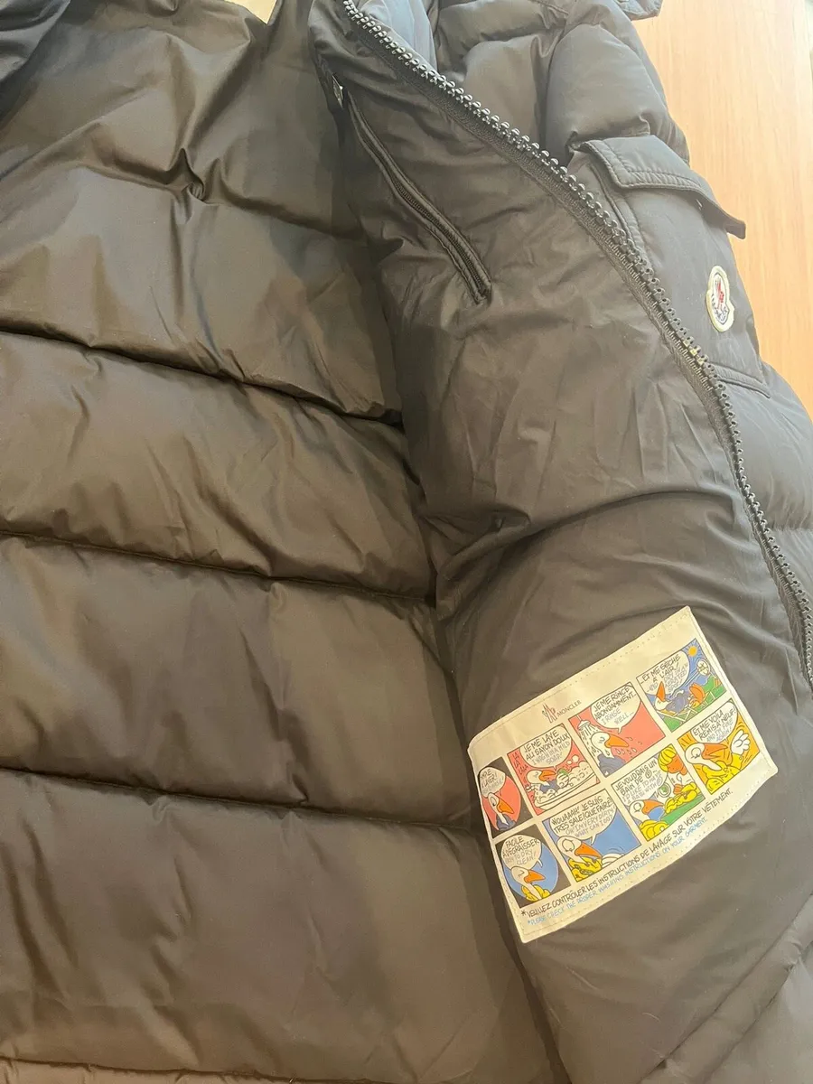 Brand new black monclear jacket - Image 3
