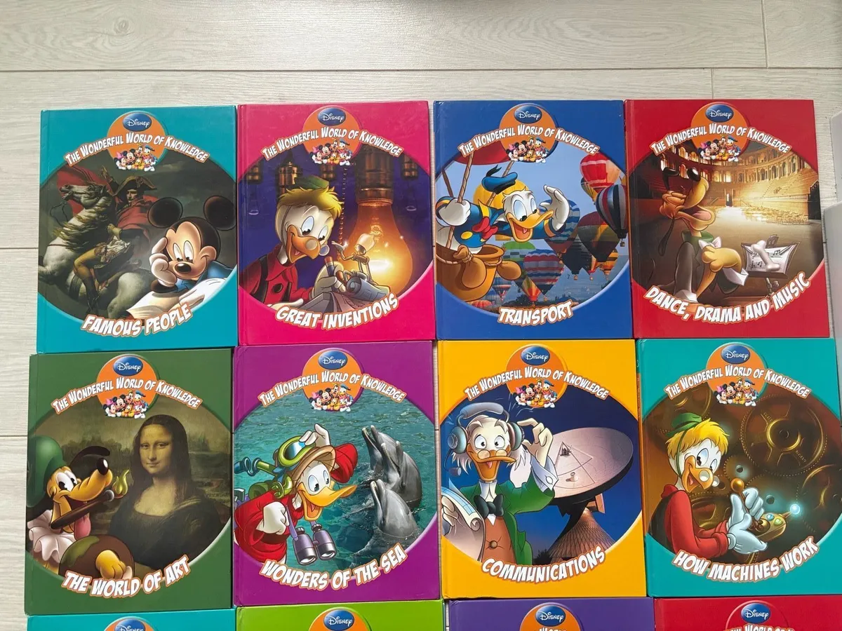 Disney The World of Knowledge book set - Image 3