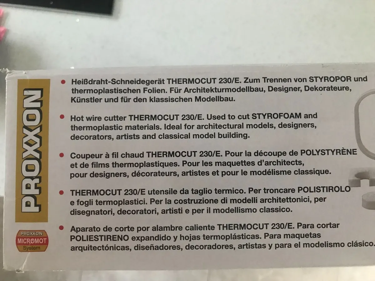 PROXXON Micromot Thermocut Hot Wire Cutting Device - Image 3