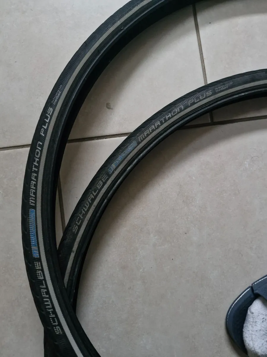 Schwable marathon plus tyres 700 x 32c - Image 2