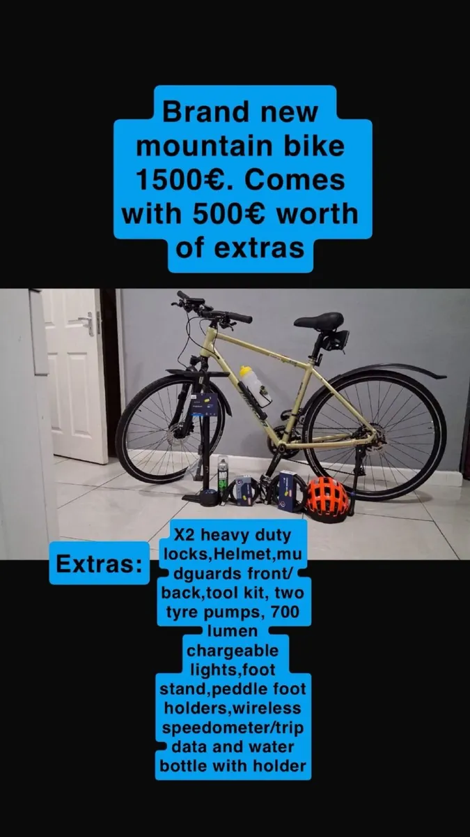 Hybrid mountain bike - Image 2