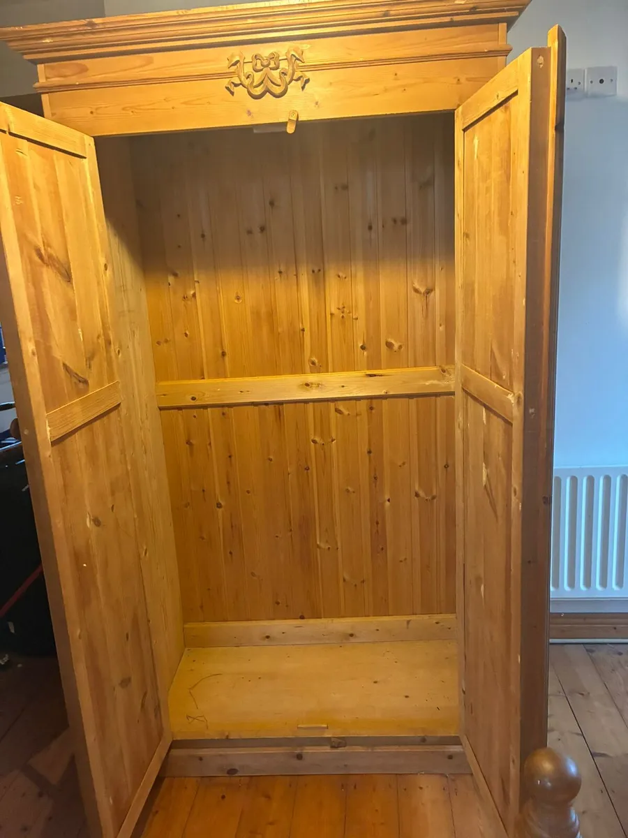 Pine wardrobe - Image 2