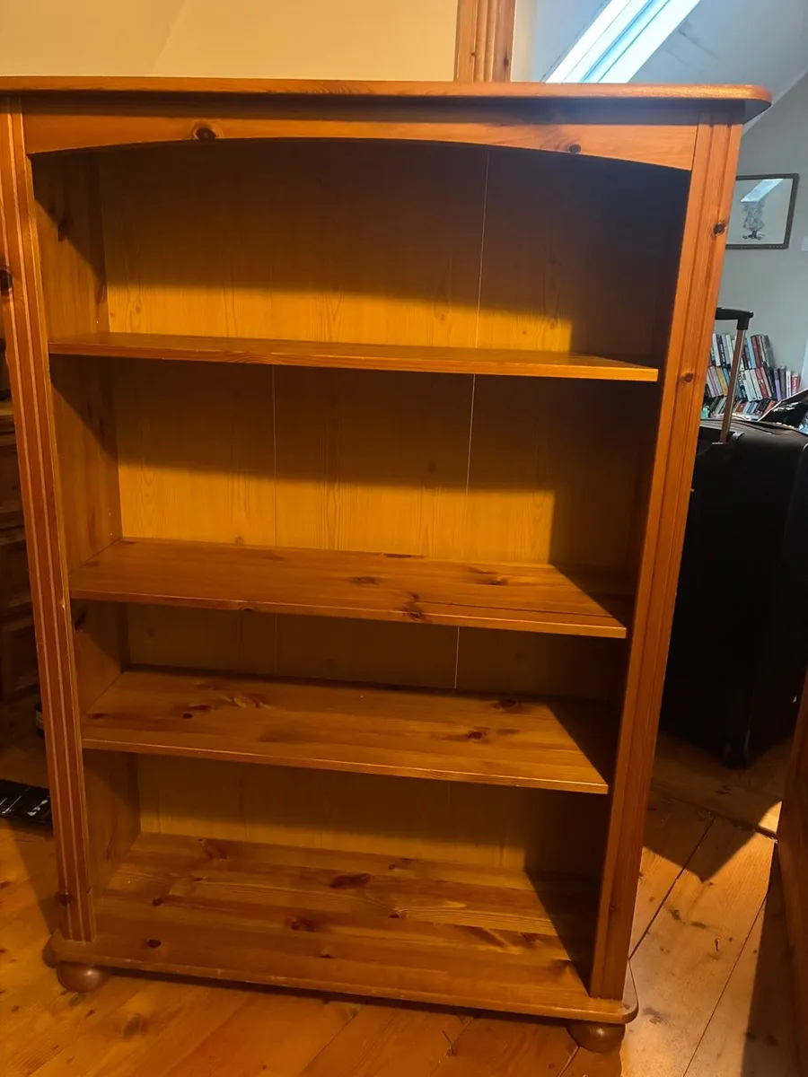 Pine bookcase