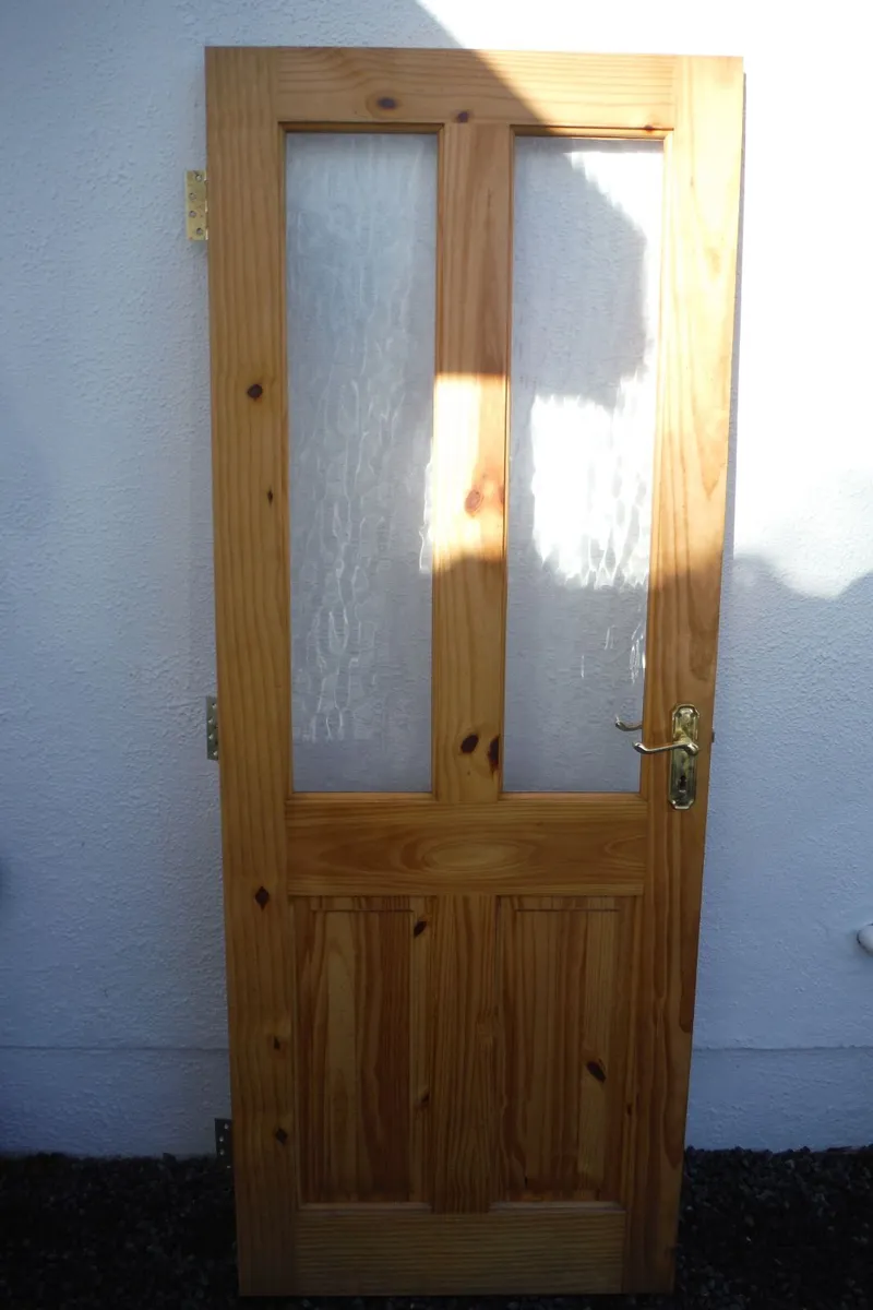 Pine Door & Frame - Image 1