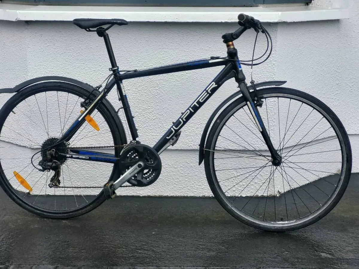 GUYS JUPITER HYBRID BIKE USED IN WORKING ORDER - Image 1