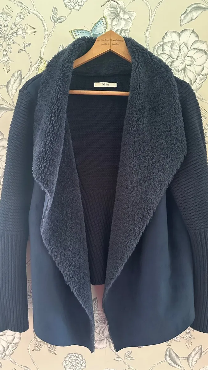 Navy cardigan - Image 1