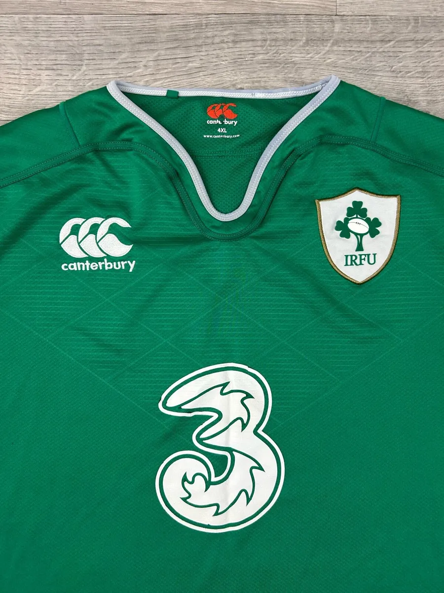 Canterbury Ireland Rugby Jersey Shirt Mens 4XL - Image 3