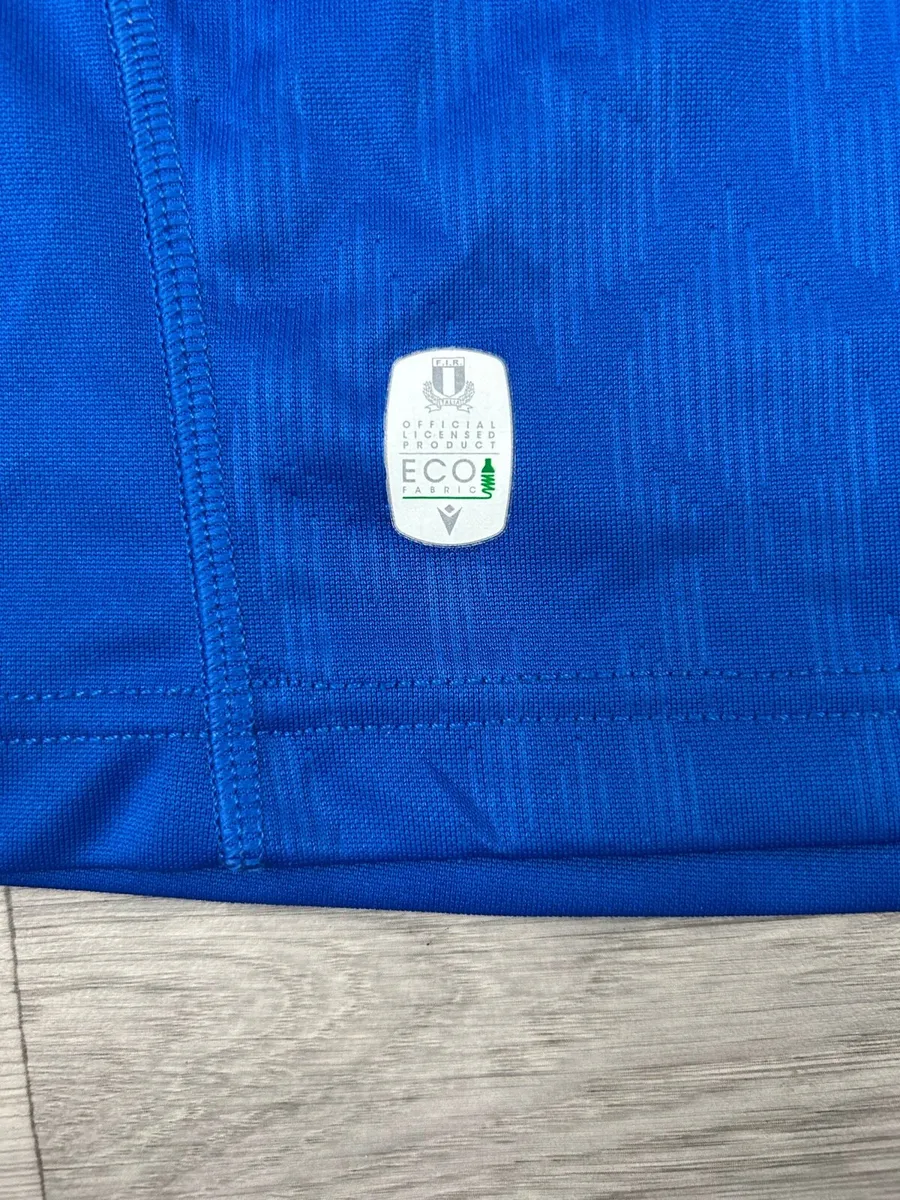 Macron Italy Rugby jersey Shirt Mens Large - Image 3