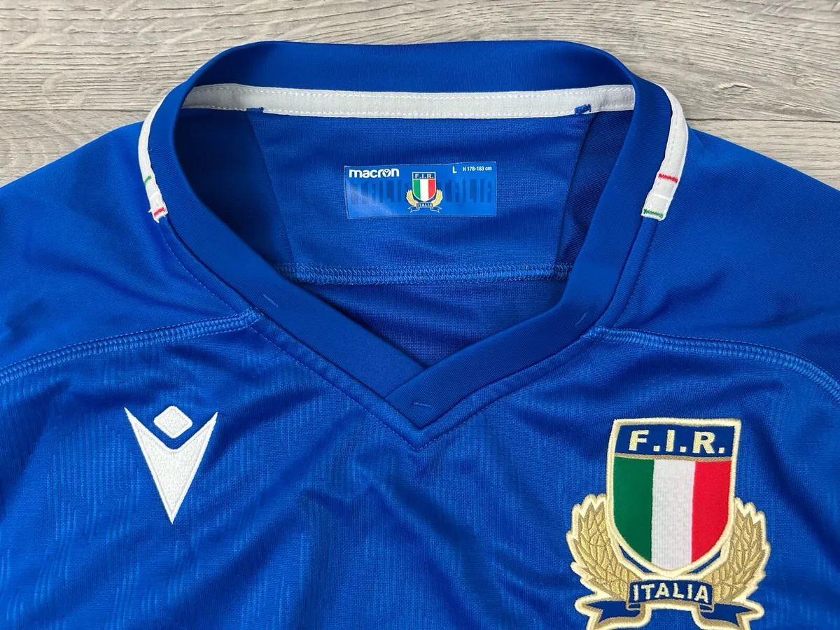 Macron Italy Rugby jersey Shirt Mens Large - Image 4