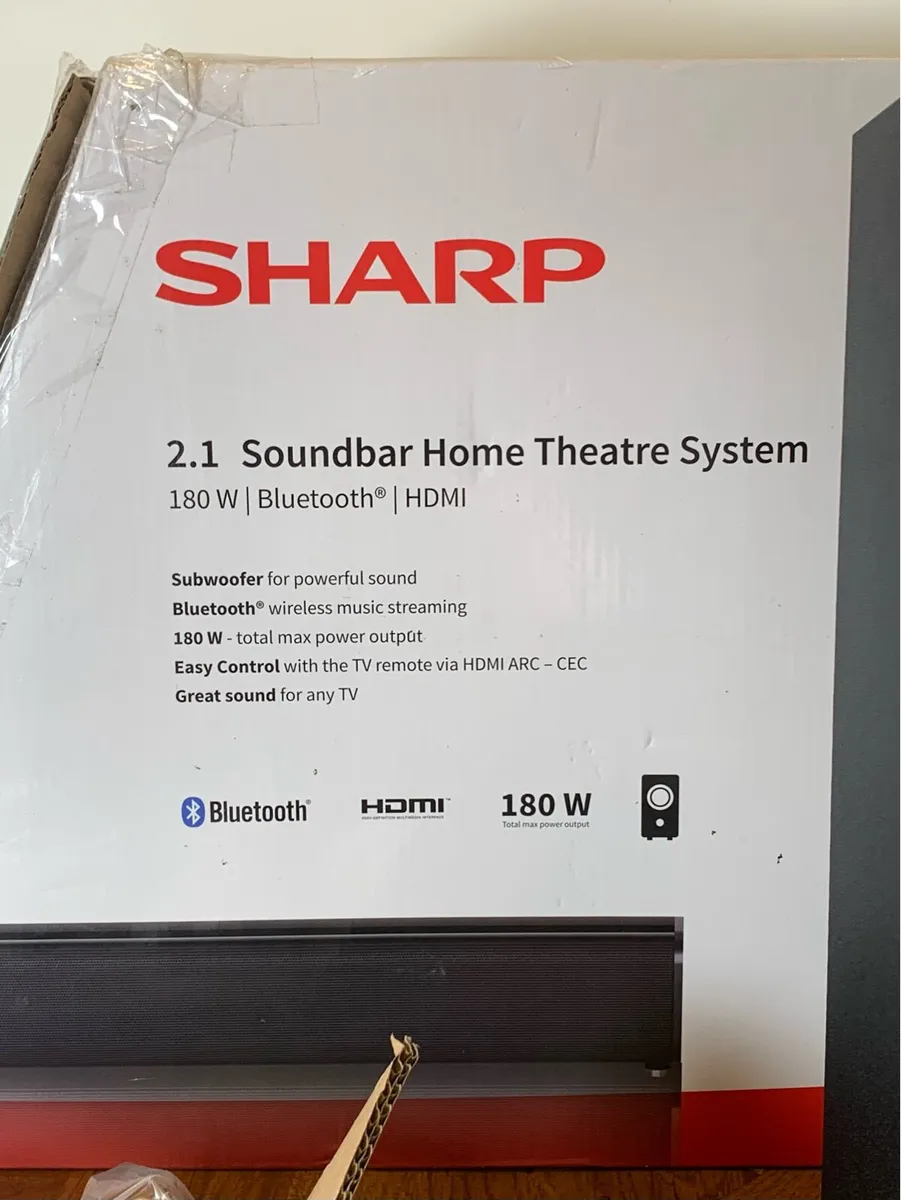 Sharp 2.1 Channel Soundbar Home Theatre Syste - Image 4