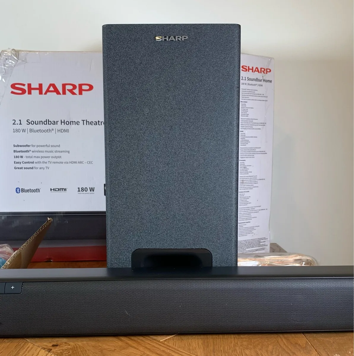 Sharp 2.1 Channel Soundbar Home Theatre Syste - Image 2