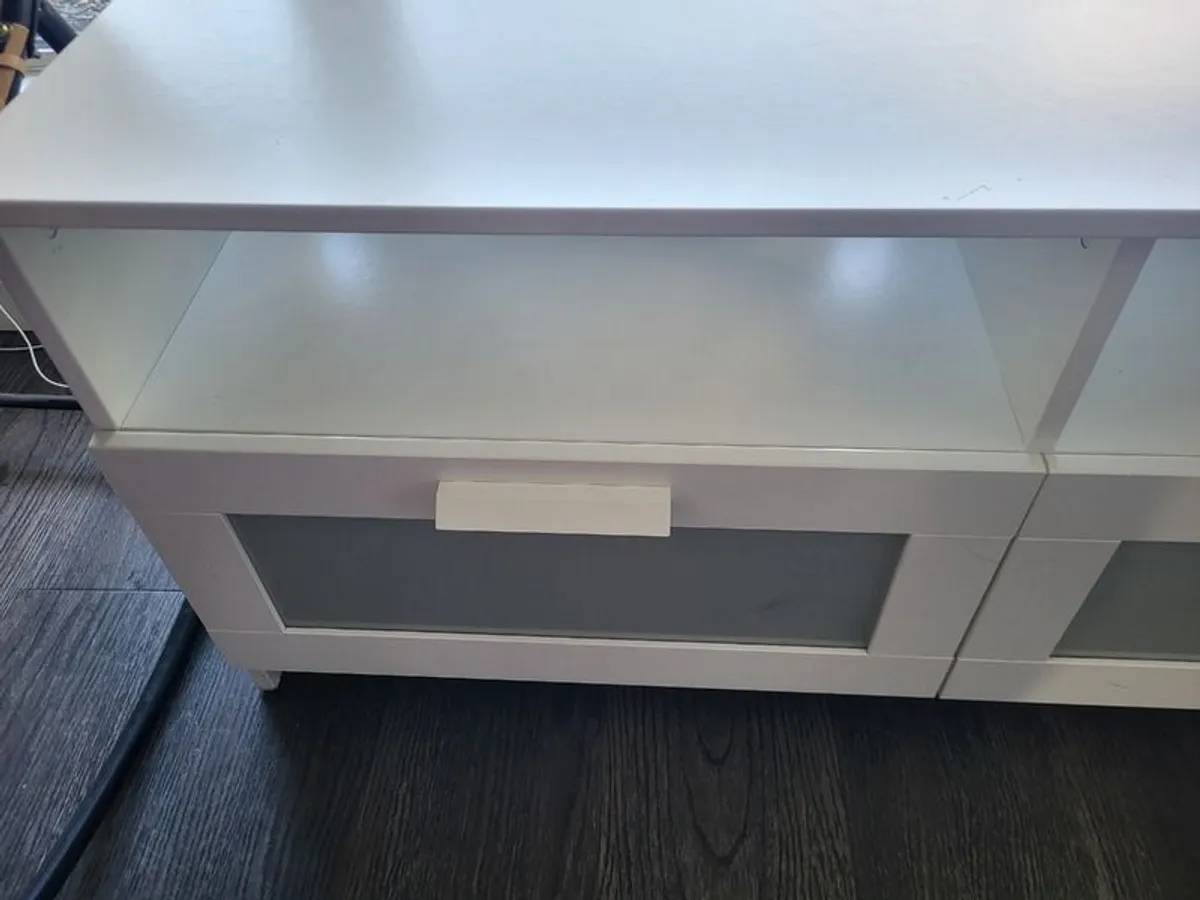 White TV Unit - Image 4