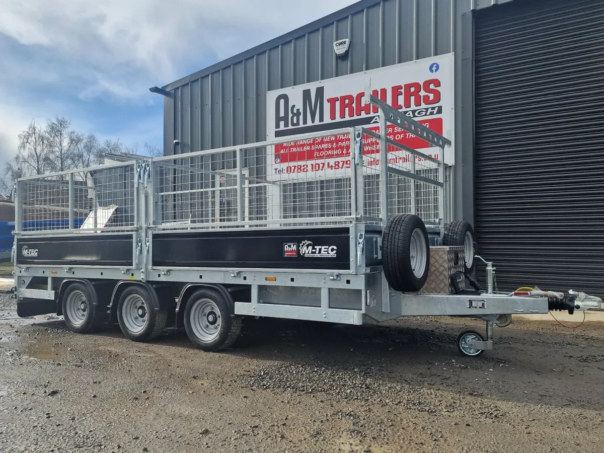 M-Tec flatbed trailer - Image 4