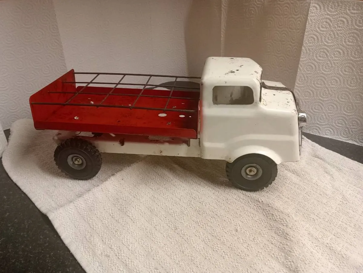 Vintage triang flatbed truck - Image 3