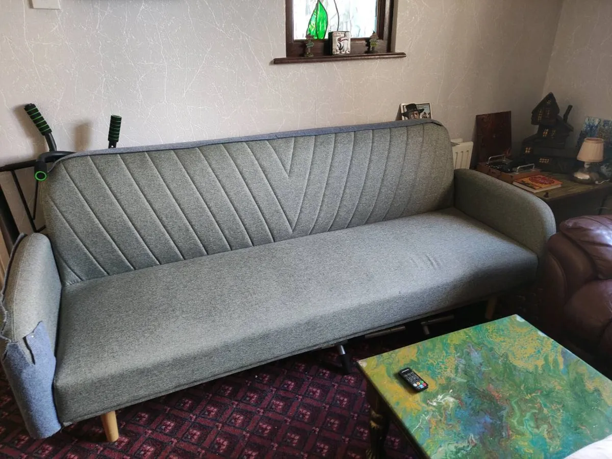 Jysk Sofa Bed and Arm Chair