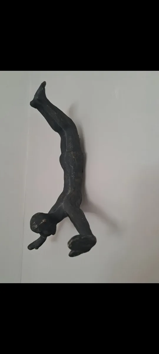 unusual   metal wall coat hanger - Image 1