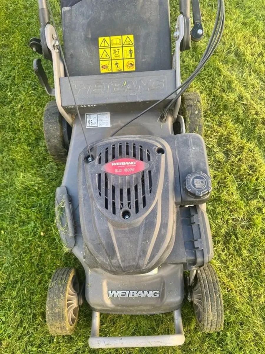 Weibang lawnmower 5.0 OHV self-propelled - Image 2