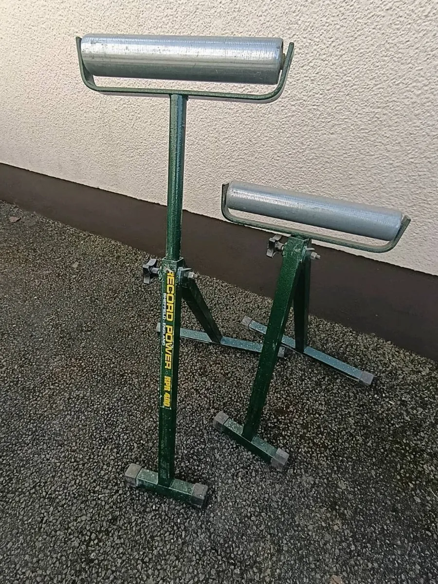 1 Pair of Record RPR400 Roller Stands
