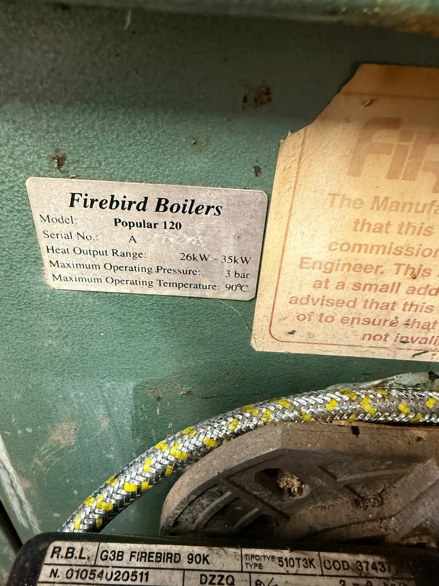 Firebird Popular 120 Oil boiler - Image 3